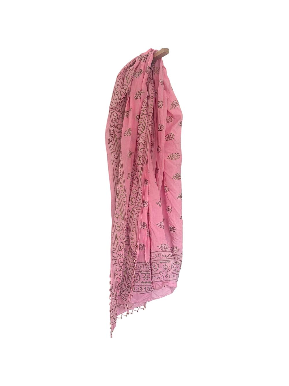 Graham Kandiah Beaded Boho Chic Wrap Scarf Sarong Coverup